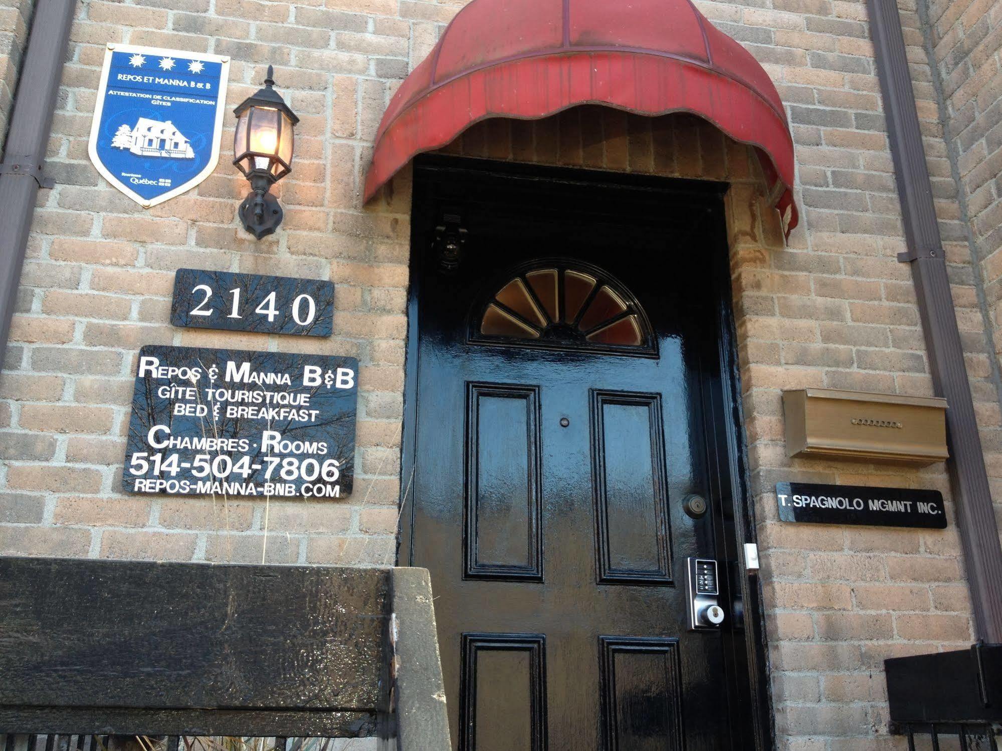 Repos & Manna Downtown Montreal Bed & Breakfast Dış mekan fotoğraf